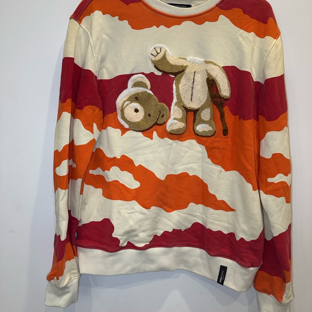 Roku Studio Teddy Bear Head Sweatshirt – Size M